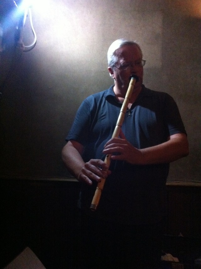 Drake on a Turkish flute